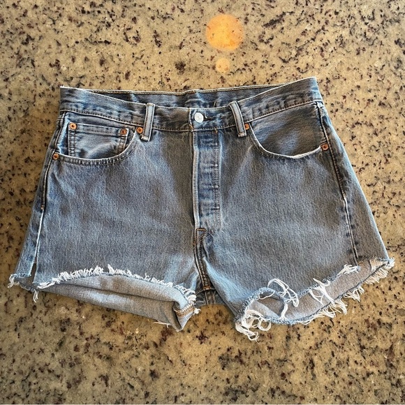 Levi's Pants - Vintage 501 Levi’s 100% cotton denim cut off shorts